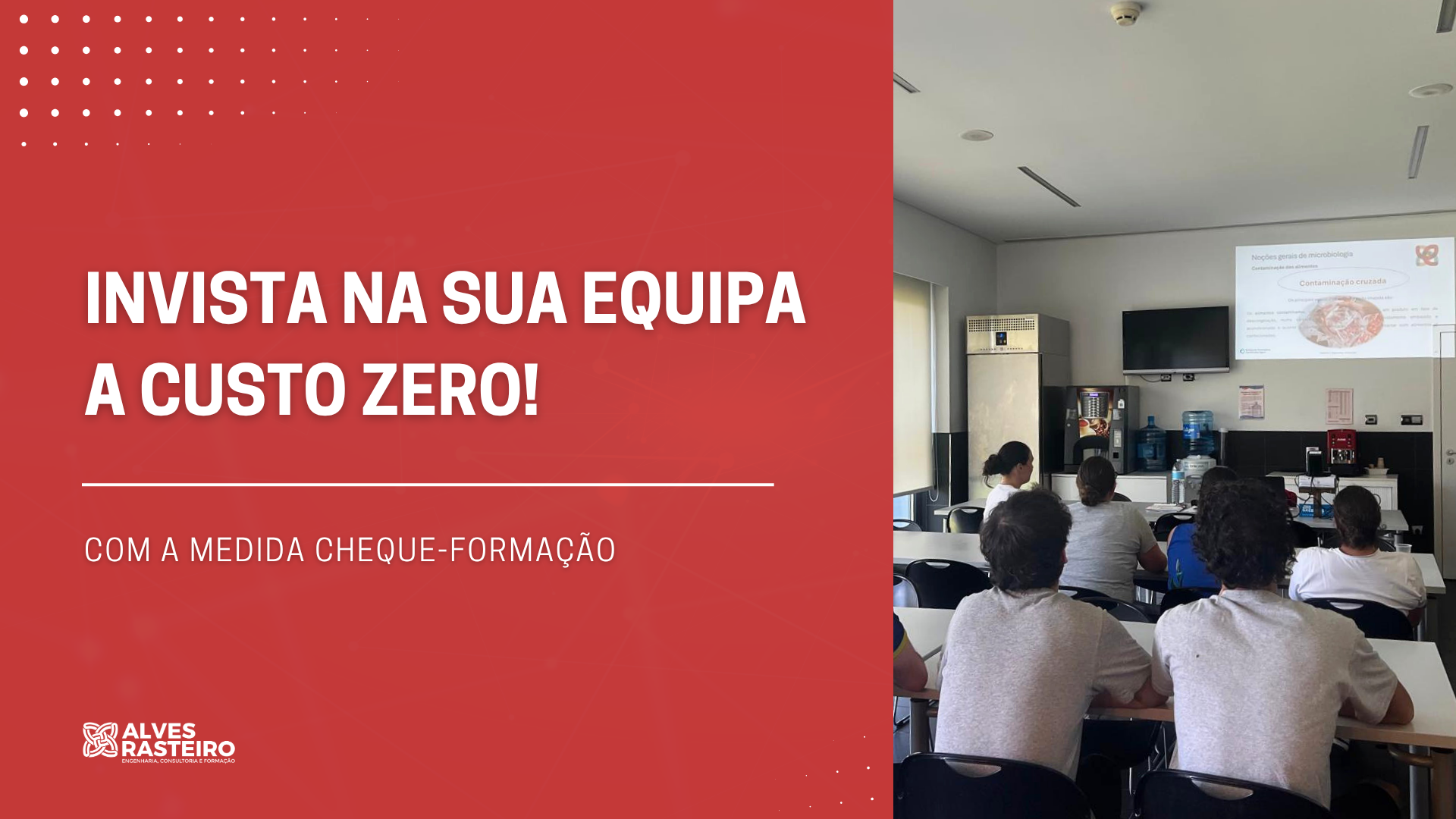 Invista na sua equipa a custo zero com a medida Cheque-Formação